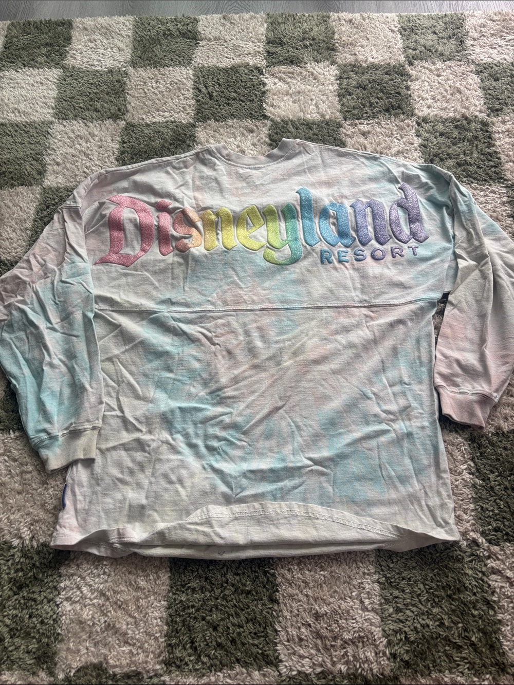 Disneyland Rainbow Tie-Dye spirit jersey